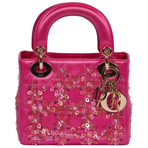 lady dior mini pink|mini lady dior bag pink.